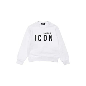 �f�B�[�X�N�G�A�[�h2 �L�b�Y DQ2667 �L�b�Y �X�E�F�b�g�V���c �i White �j | DSQUARED2 KIDS DQ2667 Kids sweatshirt [t]