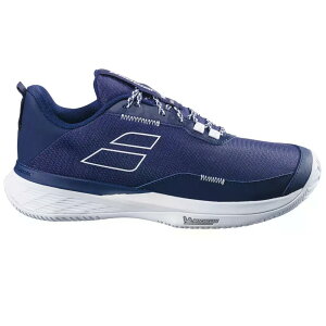 �o�{�� SFX �G�{ �I�[���R�[�g �e�j�X�V���[�Y �i DarkBlue/White �j | BABOLAT SFX Evo All Court Tennis Shoes [t]