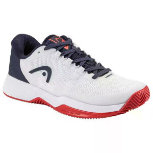 �w�b�h ���{���g �v�� 5.0 �N���[�R�[�g �e�j�X�V���[�Y �W���j�A �i White/Navy �j | HEAD Revolt Pro 5.0 Clay Court Tennis Shoes Junior [t]