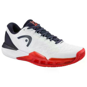 �w�b�h ���{���g �v�� 5.0 �N���[�R�[�g �e�j�X�V���[�Y �i White/Navy �j | HEAD Revolt Pro 5.0 Clay Court Tennis Shoes [t]