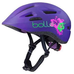 {[ X^X WjA wbg i PurpleFlowerMatte j | BOLLE Stance junior Helmet [t]