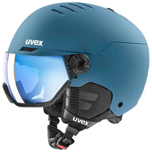 �E�x�b�N�X �E�H���e�b�h �o�C�U�[ �o�C�U�[ �w�����b�g �i StoneBlueMatt �j | UVEX Wanted visor visor helmet [t]