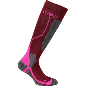 CMP XL[ E[ 3I49374 WjA \bNX i Burgundy / Pink Fluo j | CMP Ski Wool 3I49374 Junior socks [t]