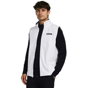 A_[A[}[ St Xg[ fCgi xXg i White / Black / White j | UNDER ARMOUR GOLF Storm Daytona Vest [t]