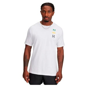 �A���_�[�A�[�}�[ 60/40s �G���H�� ���S �V���[�g�X���[�u T�V���c �i White / Midnight Navy / Midnight Navy �j | UNDER ARMOUR 60/40s Evol Logo short sleeve T-shirt [t]