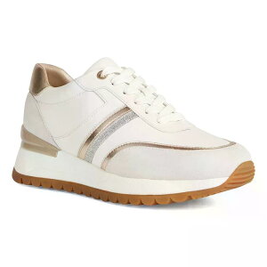 GEOX Desya A �X�j�[�J�[ �i White/OffWhite �j [t]