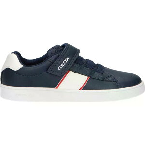 GEOX Eclyper ���[�X�Ȃ��X�j�[�J�[ �i Navy/Red �j [t]