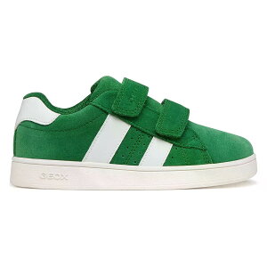�W�F�I�b�N�X �G�N���[�p�[ �L�b�Y �X�j�[�J�[ �i Green/White �j | GEOX Eclyper Kids Sneakers [t]