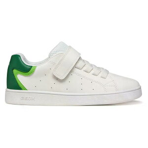 �W�F�I�b�N�X �G�N���[�p�[ �L�b�Y �X�j�[�J�[ �i White/Green �j | GEOX Eclyper Kids Sneakers [t]