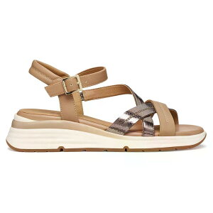 GEOX Elowynne �T���_�� �i DarkBeige/Beige �j [t]