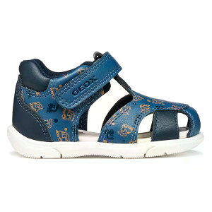 �W�F�I�b�N�X �U�s�[�g �x�r�[ �T���_�� �i Avio/Navy �j | GEOX Zapito Baby Sandals [t]