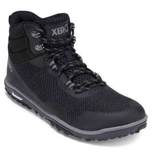�[���V���[�Y �X�N�����u���[ �n�C�L���O�u�[�c �i Black �j | XERO SHOES Scrambler hiking boots [t]