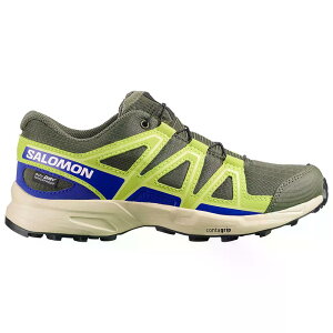 �T������ �X�s�[�h�N���X WP GTX �W���j�A �n�C�L���O�V���[�Y �i GrapeLeaf/Bluing/AcidLime �j | SALOMON Speedcross WP GTX Junior Hiking Shoes [t]