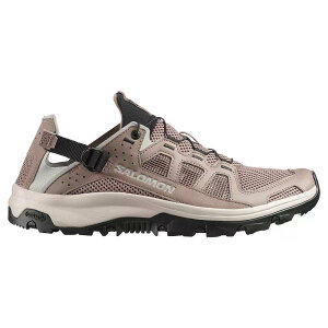 �T������ �e�b�N�A���t�B�r�A�� 5 �n�C�L���O�V���[�Y �i Walnut/WroughtIron/Black �j | SALOMON Techamphibian 5 Hiking Shoes [t]