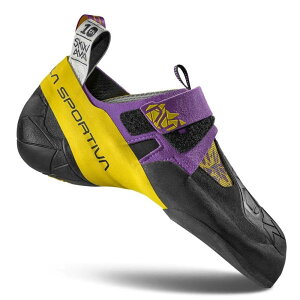 ���E�X�|���e�B�o �X�N���} �N���C�~���O�V���[�Y �i Purple/Yellow �j | LA SPORTIVA Skwama climbing shoes [t]