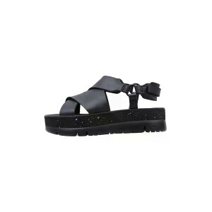 �J���y�[�� �I���K �A�b�v �v���b�g�t�H�[�� �T���_�� �E�[�}�� �i Black �j | CAMPER Oruga Up Platform Sandals woman [t]