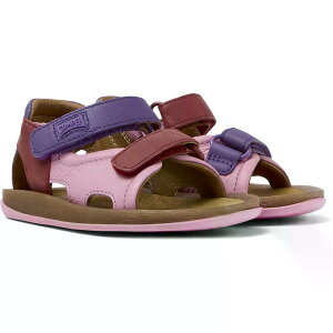 �J���y�[�� �r�`�� �t�@�[�X�g�E�H�[�J�[�Y �T���_�� �W���j�A �i PinkRed �j | CAMPER Bicho First Walkers Sandals Junior [t]