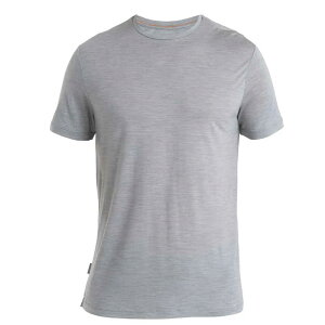 �A�C�X�u���[�J�[ �����m 125 �N�[�����C�g �X�t�B�A III �V���[�g �X���[�u T�V���c �i Metro Heather �j | ICEBREAKER Merino 125 Cool-Lite Sphere III short sleeve T-shirt [t]