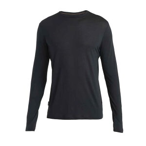 �A�C�X�u���[�J�[ �����m 125 �N�[�����C�g �X�t�B�A III �����O �X���[�u T�V���c �i Black �j | ICEBREAKER Merino 125 Cool-Lite Sphere III long sleeve T-shirt [t]
