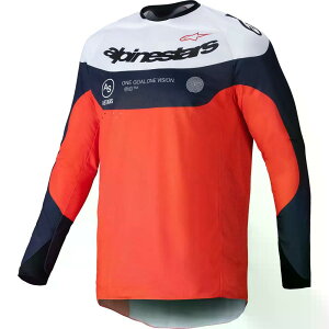�A���p�C���X�^�[�Y �v���f���� �����O�X���[�u �W���[�W �i Navy/HotOrange/White �j | ALPINESTARS Pro-Dura long sleeve jersey [t]
