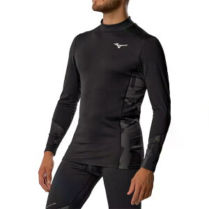 �~�Y�m �o�[�`���� �{�f�B G5 �n�C�l�b�N �����O�X���[�u �x�[�X���C���[ �i Black �j | MIZUNO Virtual Body G5 High Neck long sleeve base layer [t]