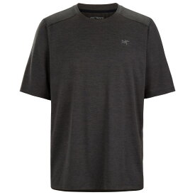 アークテリクス コーマック Tシャツ メンズ ( Black Heather ) | ARC'TERYX Cormac Crew S/S