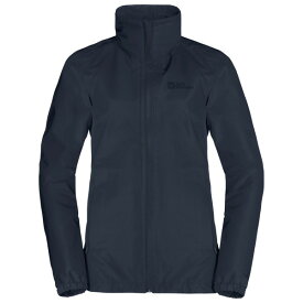 ジャックウルフスキン Stormy Point 2L ジャケット レディース ( Night Blue ) | JACK WOLFSKIN Women's Stormy Point 2L Jacket