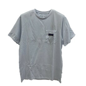 【 在庫処分 】【 即納 】 パタゴニア ■ P-6ラベル ポケット レスポンシビリティ Tシャツ（ White ） | PATAGONIA P6 Label Pocket ResponsibiliTee