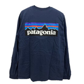 【 在庫処分 】【 即納 】 パタゴニア ◆ メンズ ロングスリーブ P-6ロゴ レスポンシビリティー Tシャツ （ Classic Navy ） | PATAGONIA L/S P6 Logo ResponsibiliTee