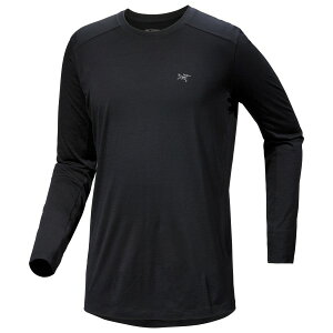 y [ z A[NeNX CIjA mE[ OX[u Y ( Black ) | ARC'TERYX Ionia Merino Wool L/S