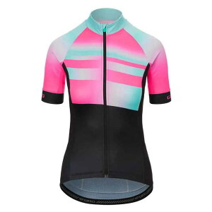 �W�� �N���m �X�|�[�c �V���[�g�X���[�u �W���[�W ���f�B�[�X �i Scream Teal Degree �j | GIRO Chrono Sport short sleeve jersey Women [t]