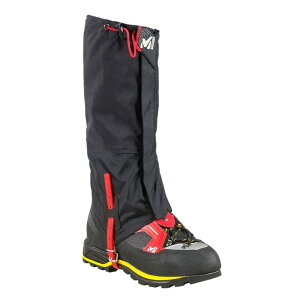 ~[ ApC hCGbW QC^[ i Black / Red j | MILLET Alpine Dryedge Gaiters [t]