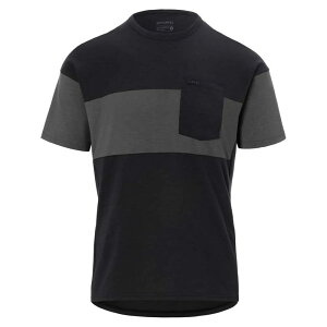 �W�� ���C�h �V���[�g�X���[�u �G���f���[�� �W���[�W �i Black / Charcoal �j | GIRO Ride short sleeve enduro jersey [t]