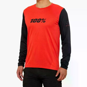 100�p�[�Z���g ���C�h�L�����v �����O�X���[�u �G���f���[�� �W���[�W �i Red/Black �j | 100percent Ridecamp Long Sleeve Enduro Jersey [t]