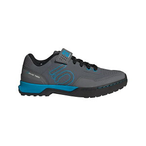 �t�@�C�u�e�� �P�X�g���� ���[�X MTB ���f�B�[�X �i Grey Five / Shock Cyan / Core Black �j | FIVE TEN Kestrel Lace MTB [t]