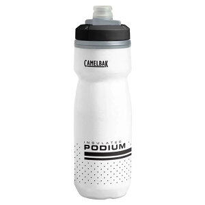 LobN |fBE ` 620ml EH[^[{g i White / Black j | CAMELBAK Podium Chill 620ml Water Bottle [t]