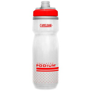 LobN |fBE ` 620ml EH[^[{g i Fiery Red / White j | CAMELBAK Podium Chill 620ml Water Bottle [t]