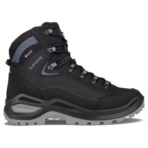 [o[ lQ[h EVO SAebNX ~bh nCLO u[c fB[X i Black / Blue j | LOWA Renegade EVO Goretex Mid Hiking Boots Women [t]
