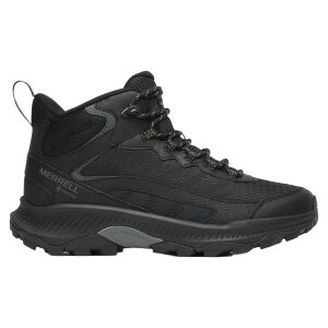 ������ �X�s�[�h�X�g���C�N 2 �~�b�h �S�A�e�b�N�X �n�C�L���O�u�[�c �i Black �j | MERRELL Speed Strike 2 Mid GORE-TEX Hiking Boots [t]