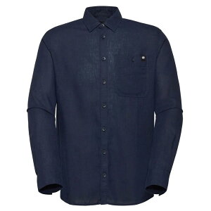 �}���[�g �A������ �T�}�[ �����V���c �i Marine �j | MAMMUT Alvra Summer Long Sleeve Shirt [t]