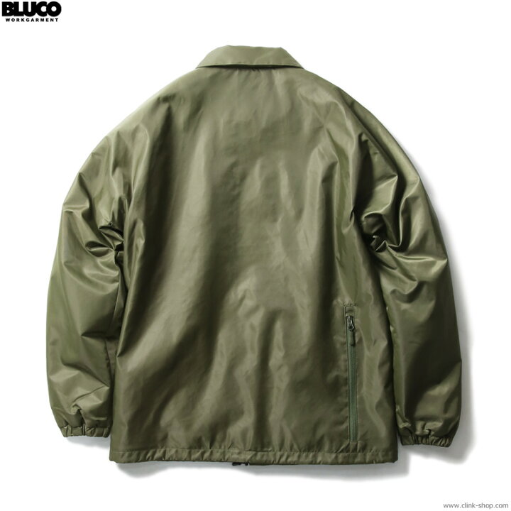 楽天市場】BLUCO ブルコ BLUCO BOA COACH JACKET (OLIVE) [OL-051-021 