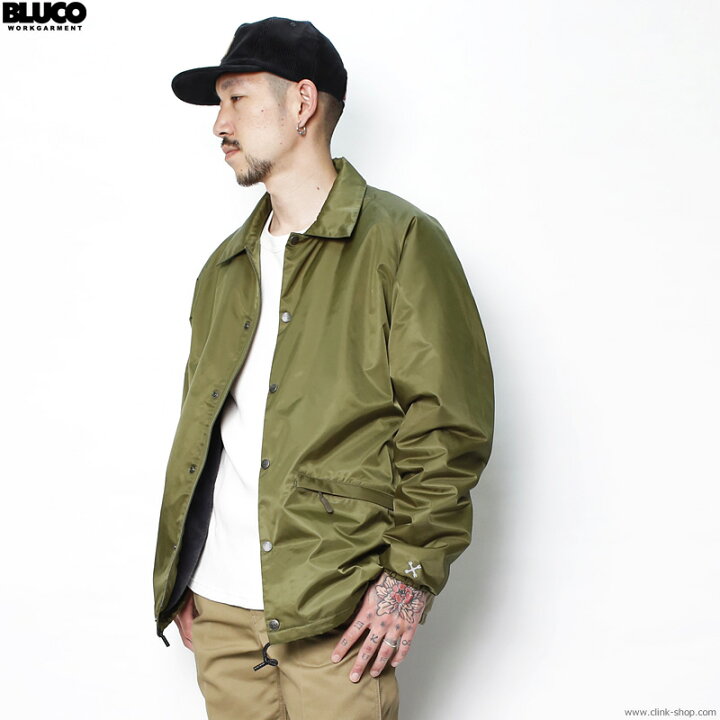 楽天市場】BLUCO ブルコ BLUCO BOA COACH JACKET (OLIVE) [OL-051-021 