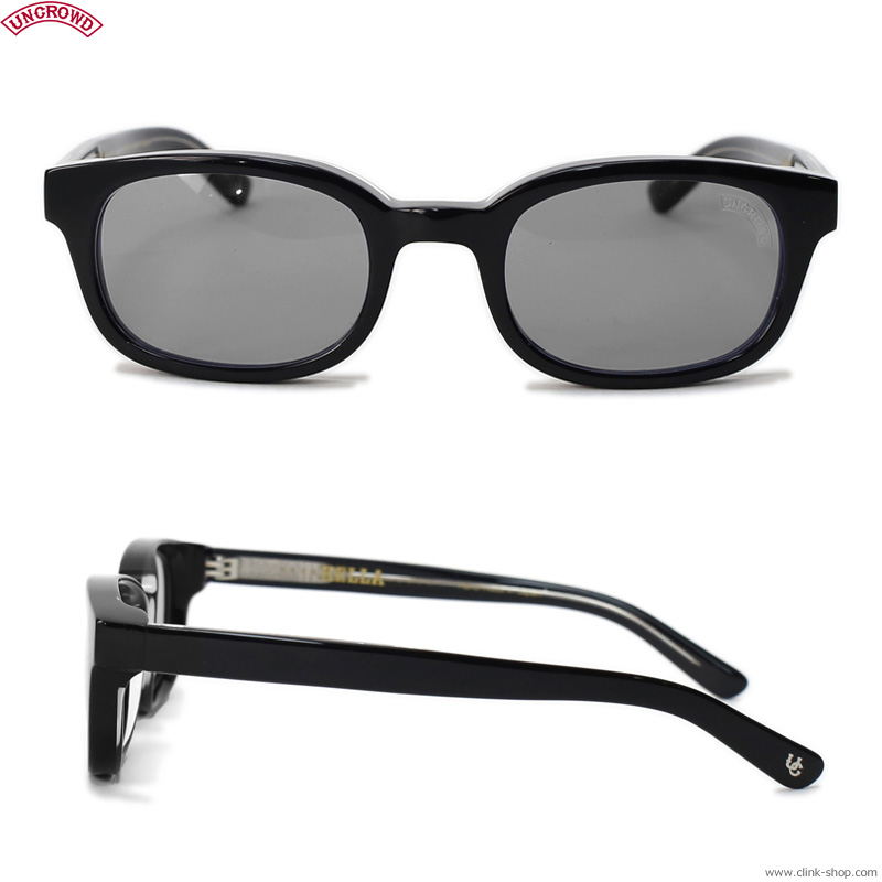 UNCROWD アンクラウド UNCROWD HELLA (BLACK×SMOKE) [UC-001] メンズ アクセサリー サングラス メガネ  ヘラー 眼鏡・サングラス