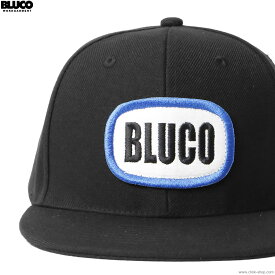 BLUCO ブルコ BLUCO 6-PANEL CAP -PATCH- (BLACK) [143-61-024] メンズ ヘッドギア キャップ