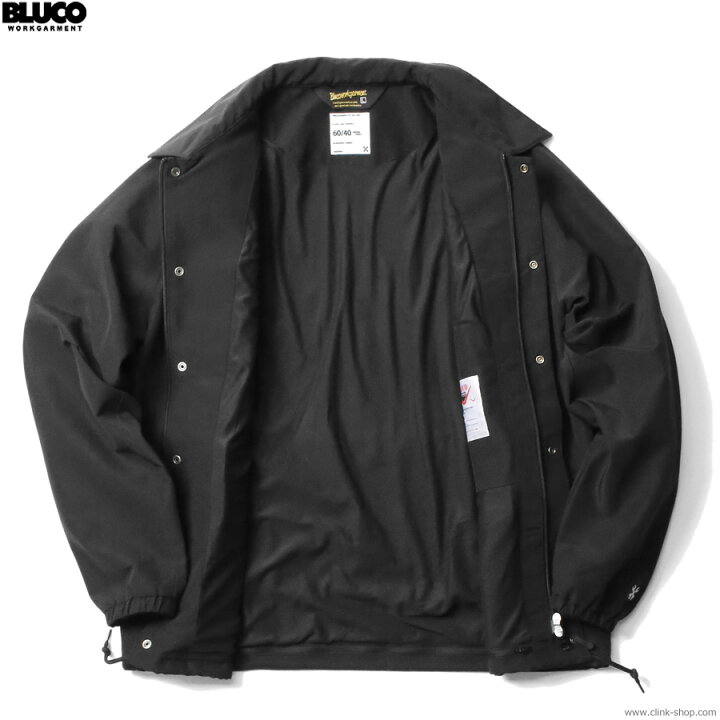 楽天市場】BLUCO ブルコ コーチジャケット メンズ 春秋用 60/40クロス 
