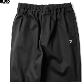 【予約/3月～4月入荷予定】BLUCO ブルコ BLUCO EASY WORK PANTS - Regular - (BLACK) [141-41-010]