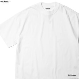 CARHARTT WIP カーハート CARHARTT WIP S/S LINK SCRIPT T-SHIRT (WHITE/BLACK) メンズ ヘビーオンスTシャツ 半袖 ルーズ ゆったり オーバーサイズ