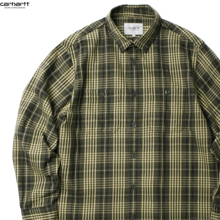 楽天市場】CARHARTT WIP カーハート 長袖シャツ メンズ 春秋冬 綿100 