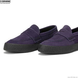 CONVERSE Ro[X Xj[J[ XP[g{[fBO Y p[v XG[h CONVERSE SKATEBOARDING CS LOAFER II SK (PURPLE/BLACK) [t@[