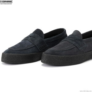 CONVERSE �R���o�[�X �X�j�[�J�[ �X�P�[�g�{�[�f�B���O �����Y �u���b�N �X�G�[�h CONVERSE SKATEBOARDING CS LOAFER II SK (BLK/MONO) ���[�t�@�[